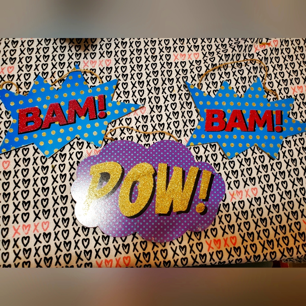 Set Of 3 Bam Powerpoint Bam Signs